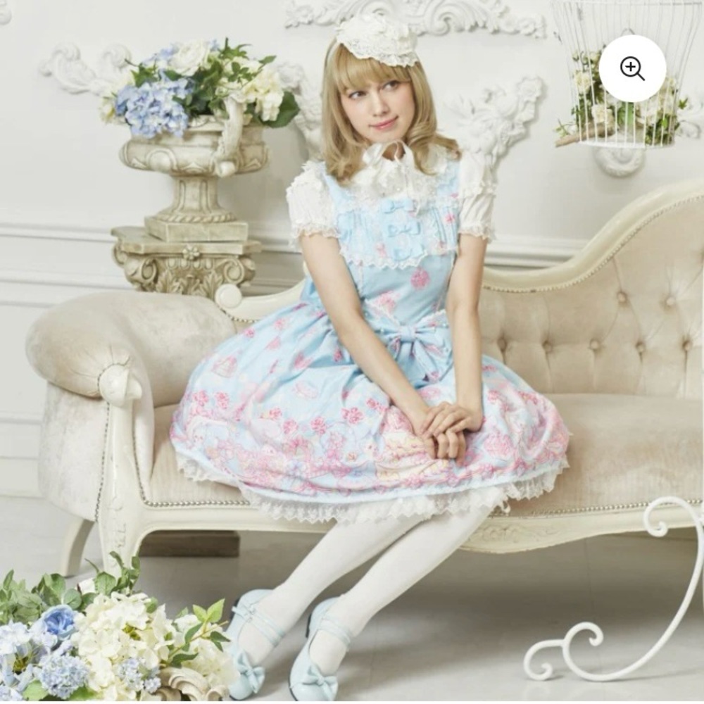 Bodyline Squirrel Party Dress in Mint Size M Cosplay, JSK, Lolita, NWT